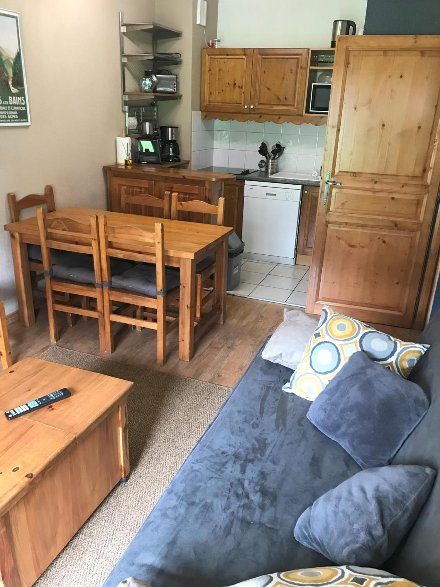 Appartement T2+Cabine Independante Au Depart Des Telecabines Saint-Gervais/Bettex/Mont D'Arbois Dış mekan fotoğraf