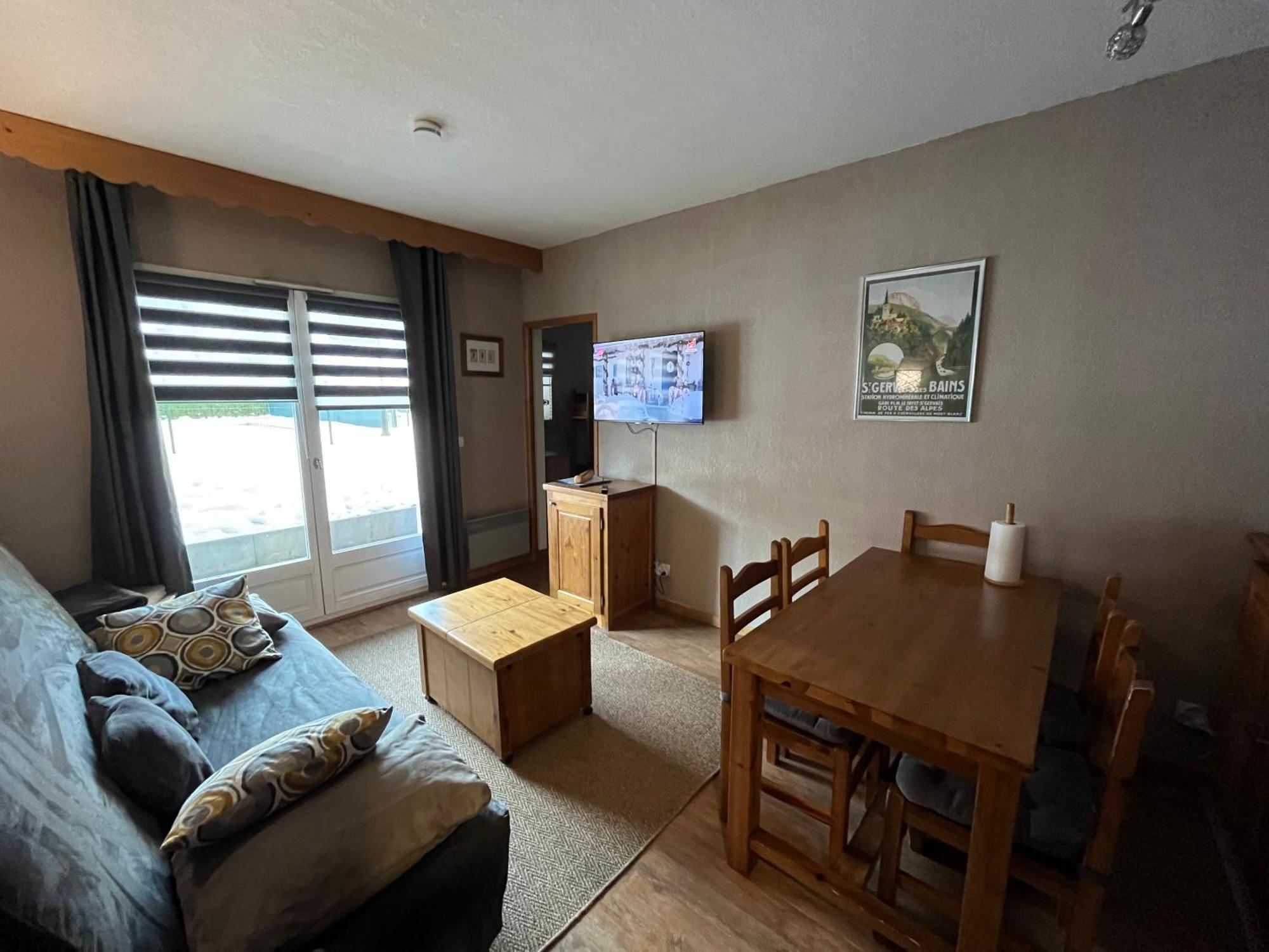 Appartement T2+Cabine Independante Au Depart Des Telecabines Saint-Gervais/Bettex/Mont D'Arbois Dış mekan fotoğraf
